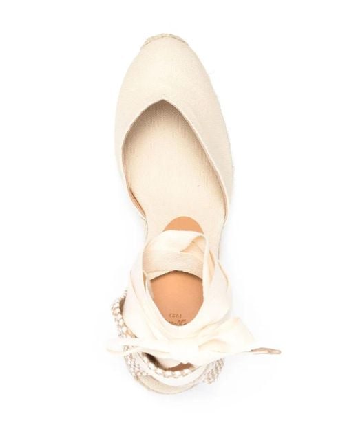 Castaner Natural Castaner Flat Shoes
