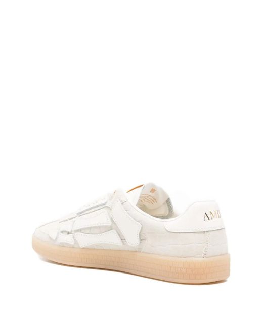 Amiri White Pacific Bones Sneakers for men