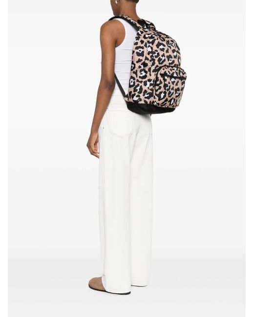 Converse Black Animal-Pattern Backpack