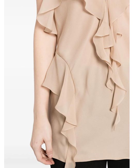 Khaite Natural Neutral The Piet Silk Cami Top - Women's - Silk