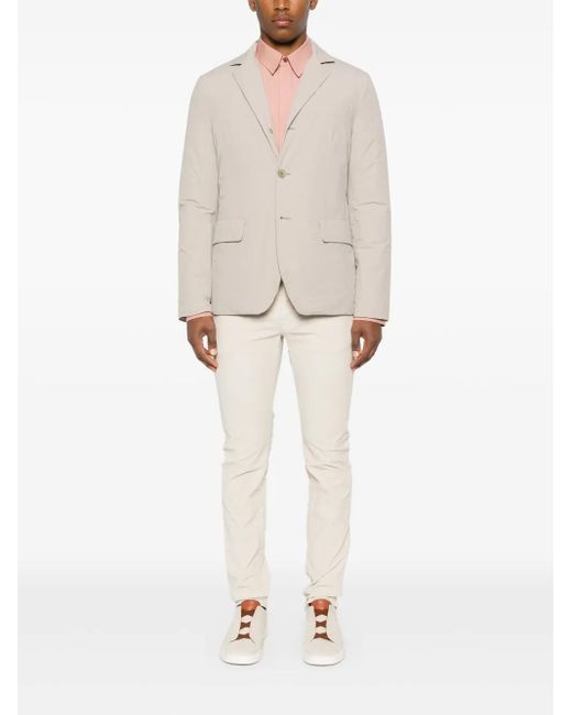 Aspesi White Padded Blazer for men