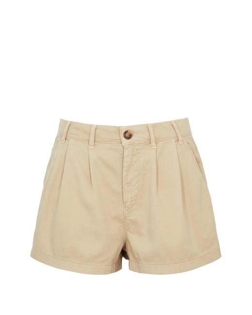 Free People Natural Billie Denim Shorts