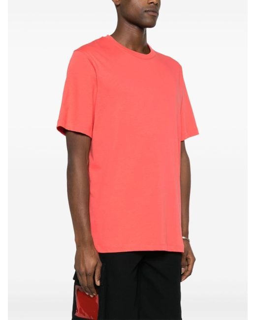 T-shirt en coton à patch graphique OAMC pour homme en coloris Pink