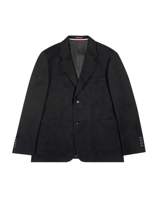 Gucci Black Button Pockets Jacket for men