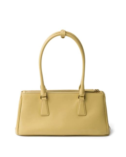 Prada Metallic Sac Cabas Galleria Médium