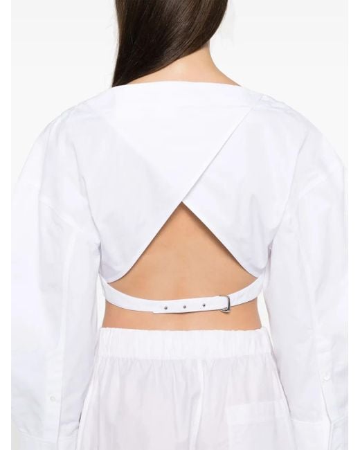 Jacquemus Le Haut Blouse in het White
