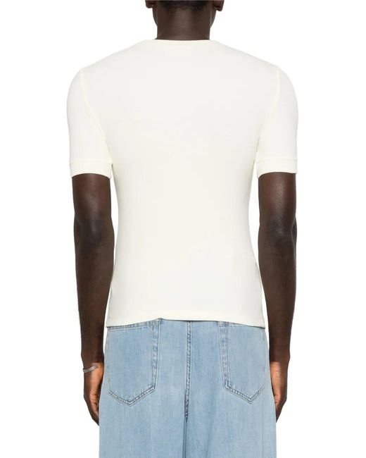 Entire studios White Logo-Label T-Shirt