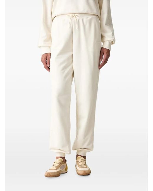 Guess Natural Logo-Embroidered Track Pants
