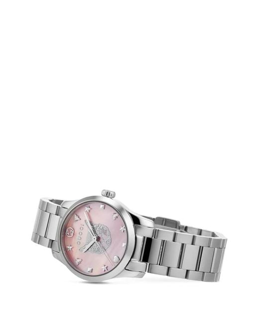 Gucci White G-Timeless 27Mm Watch
