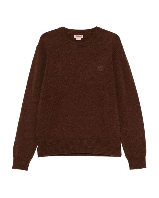 Baracuta Brown Shetland Sweater for men