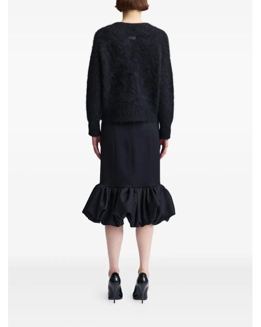 16Arlington Black Sephia Buttoned Cardigan