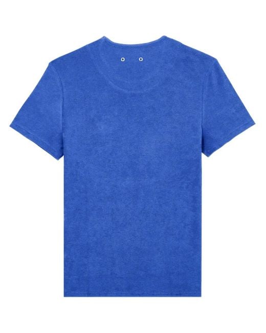 Vilebrequin Blue Terry T-Shirt for men