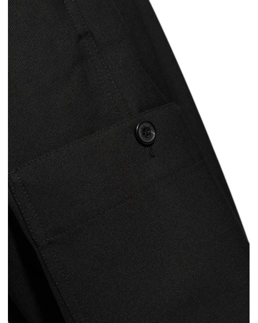 KENZO Cargo Broek Met Trekkoord in het Black voor heren