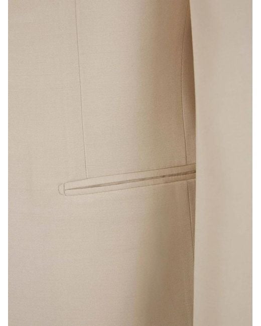 Lardini White Buttoned Single-Breasted Blazer for men