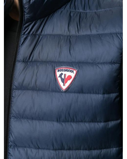 Rossignol Blue Lightweight Padded Gilet for men