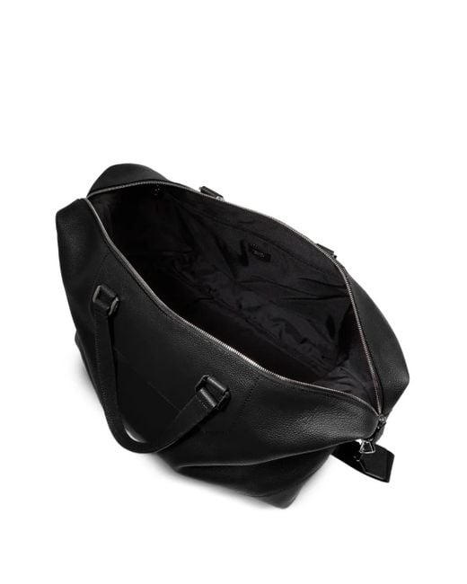Lancel Ninon レザーボストンバッグ Black