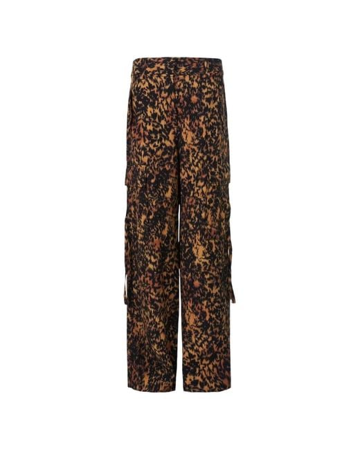 Ulla Johnson Brown Pax Cargo Pants