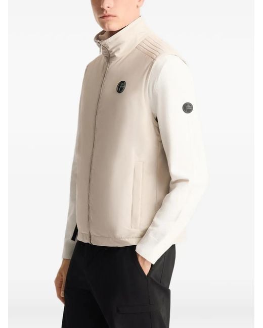 Fusalp White Latma Zipped Gilet for men