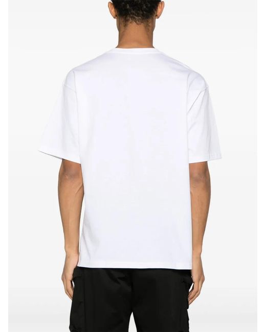 DIESEL White T-Shirts And Polos for men