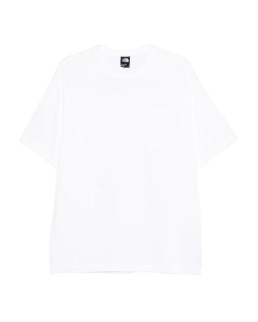 The North Face White Cotton T-Shirt for men