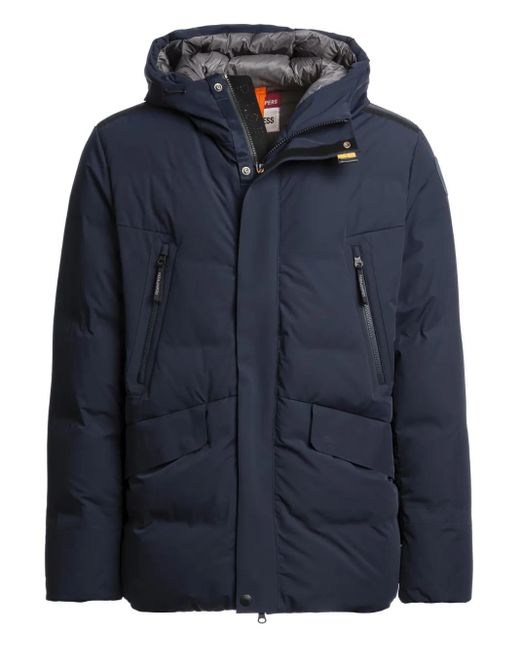 Parajumpers Gesteppte Kapuzenjacke in Blue für Herren