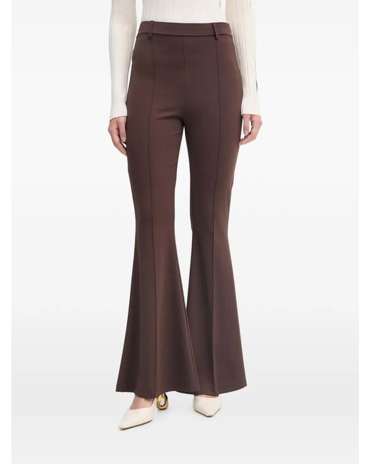 Haveone Flared Broek in het Brown