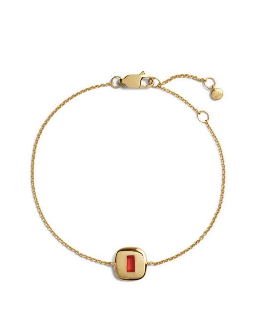 Monica Vinader Metallic Gemdrop Onyx Bracelet