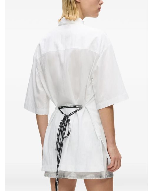 Karl Lagerfeld White Short-Sleeves Shirts