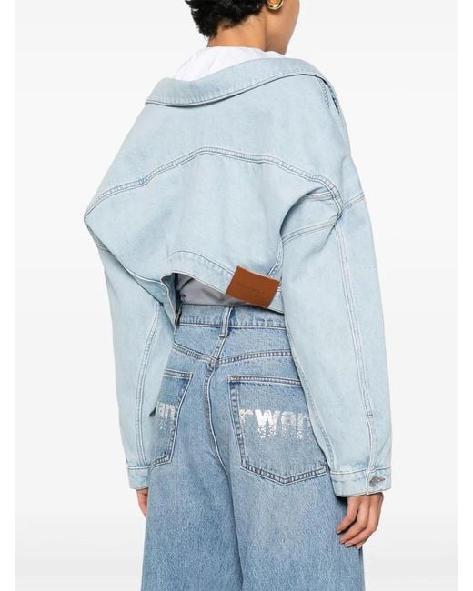 Viktor & Rolf Blue Collared Denim Jacket