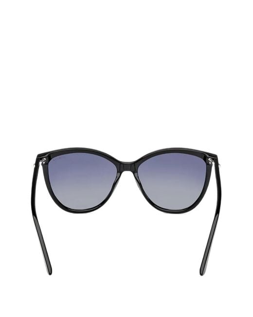 Guess Blue Polarized Cat-Eye Sunglasses
