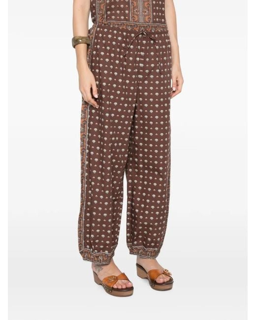Doen White Pantalon Fuselé Yarrow