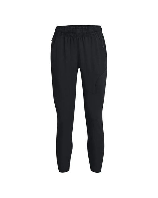 Under Armour Black Unstoppable Drawstring Track Pants