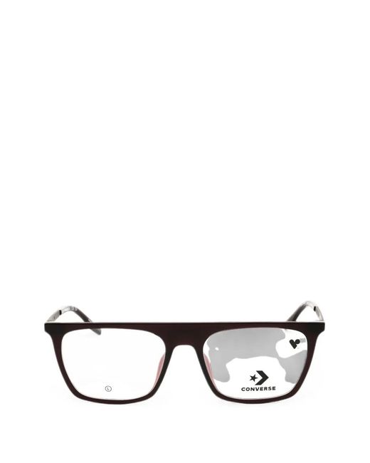 Converse Black Square-Frame Glasses for men