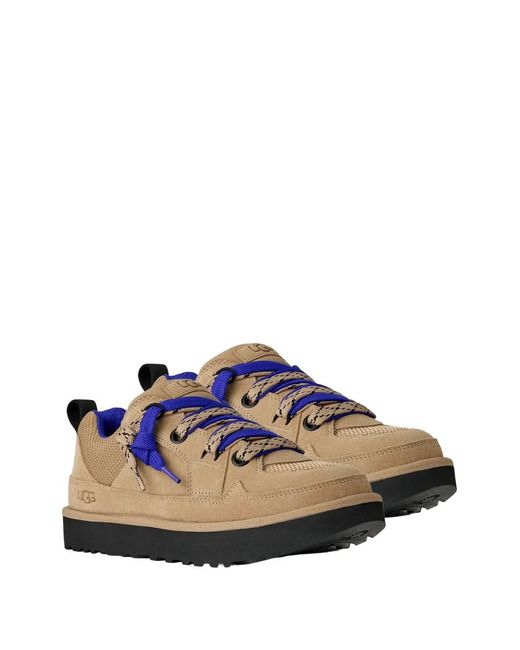 Ugg Natural Embossed Logo Panel Sneakers for men