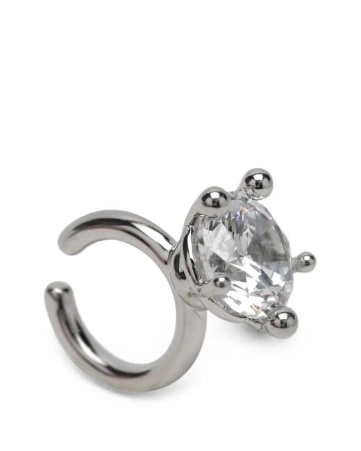 Panconesi Black Constellation Crystal-Embellished Ear Cuffs