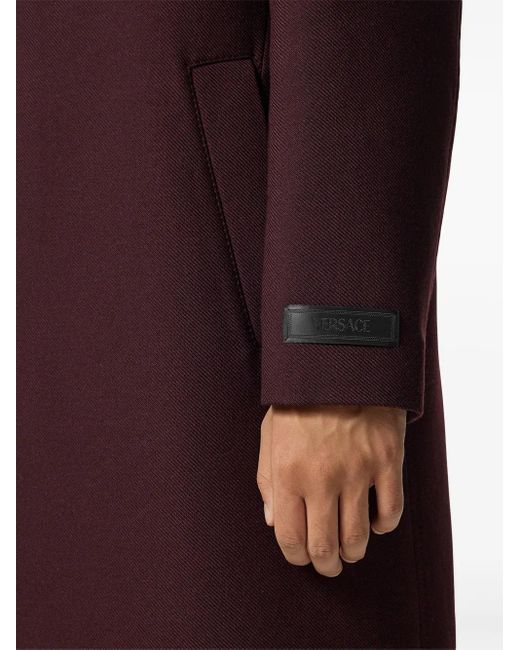 メンズ Versace シングルコート Red