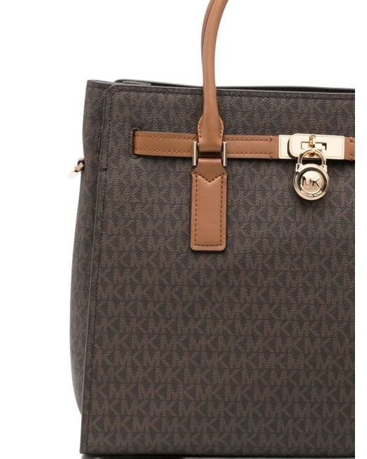 Michael Kors Black Large Hamilton Moderne Tote Bag