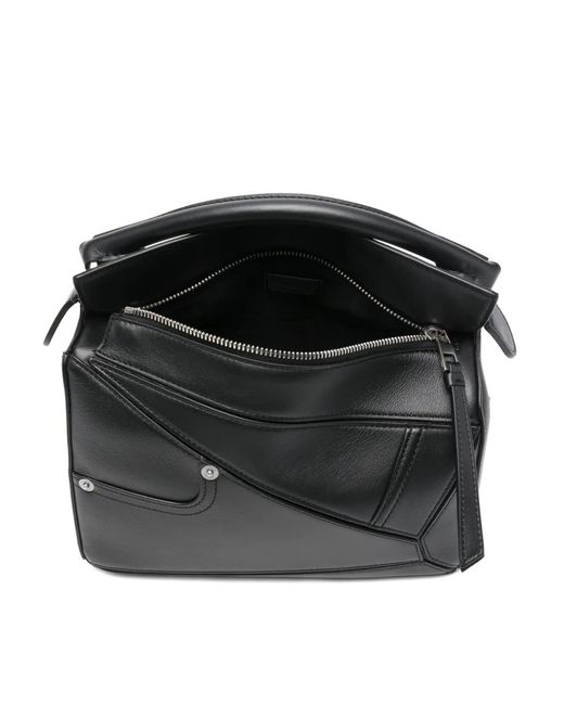 Loewe Black Puzzle Shopper