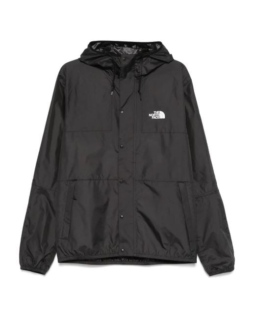 The North Face Black Logo-Print Jacket for men