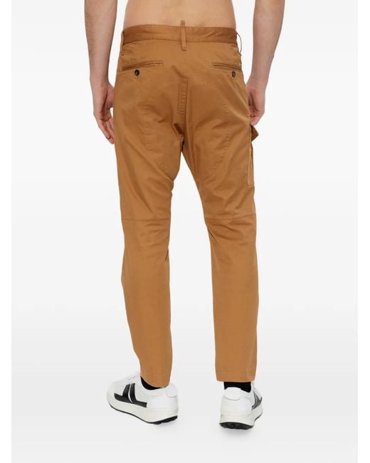 Pantalones Con Bolsillos DSquared² de hombre de color Natural