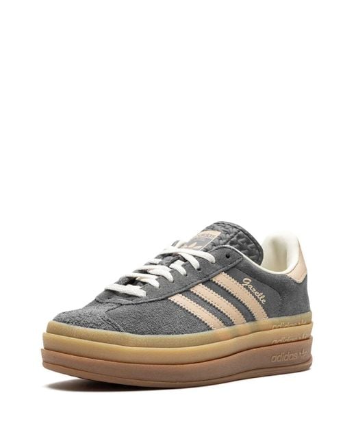Baskets Gazelle Bold En Daim Adidas en coloris Gray