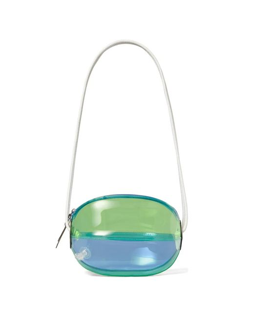 Tory Burch Green Beach Ball Tote Bag