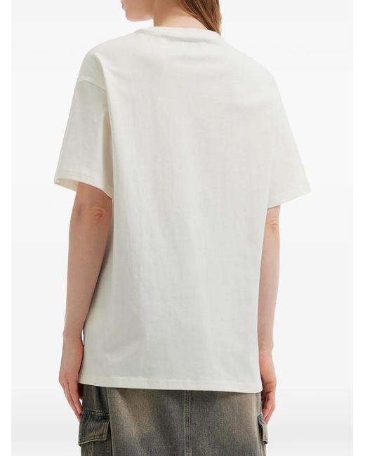 Izzue White Graphic T-Shirt