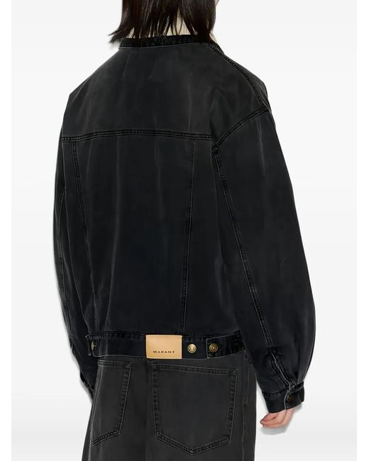 Isabel Marant Black Jackson Denim Jacket for men