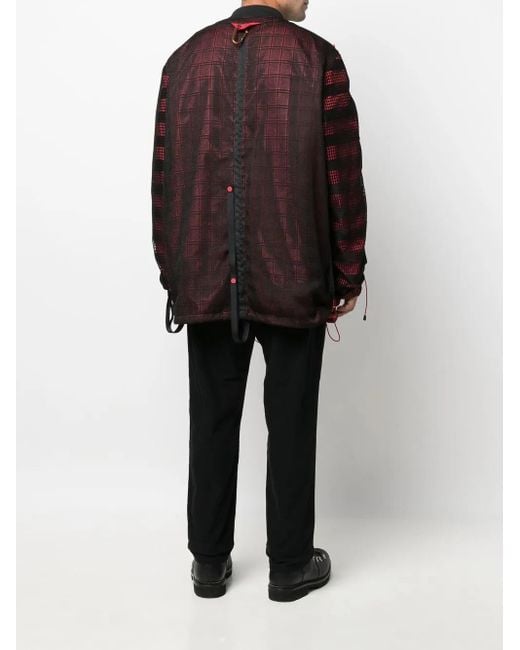 White Mountaineering Jacke Mit Mesh-Einsätzen in Black für Herren