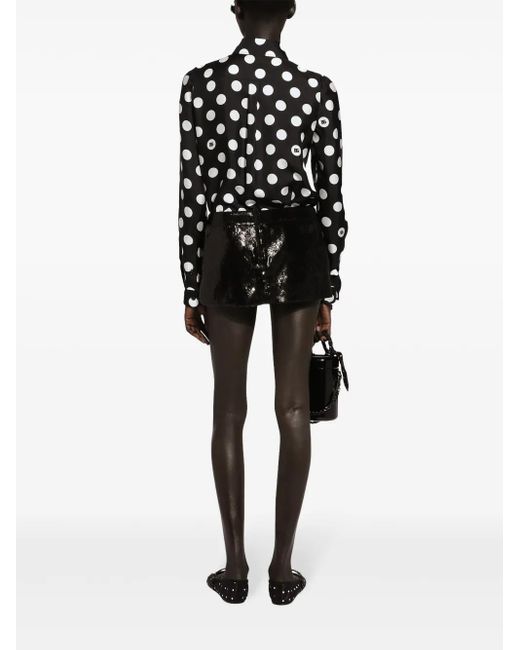 Dolce & Gabbana Black Mini Skirt