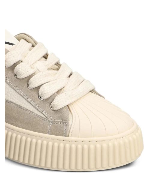 Rhun Natural Paneled Sneakers for men