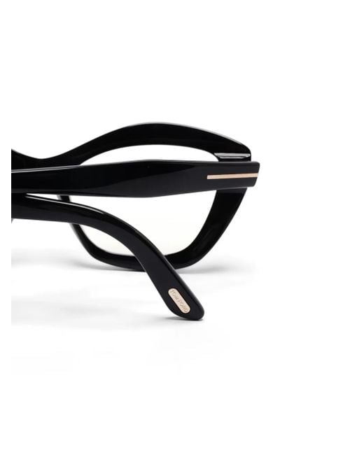 Tom Ford Black Cat-Eye Glasses