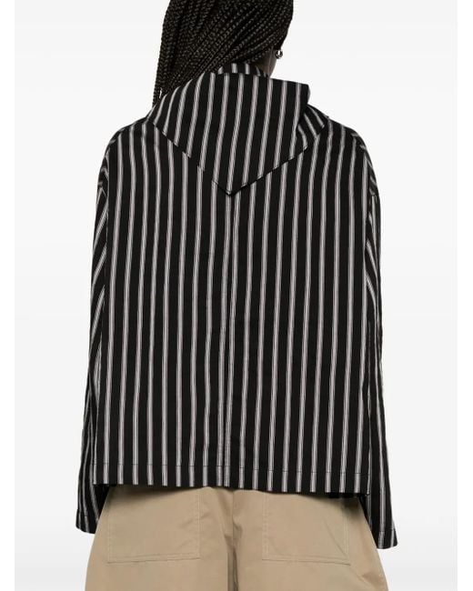 Studio Nicholson Black Bute Blouse