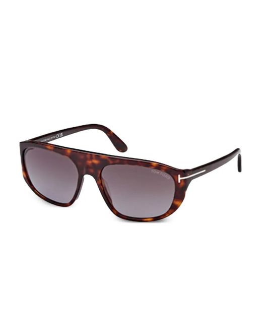 Occhiali Da Sole Edward di Tom Ford in Brown
